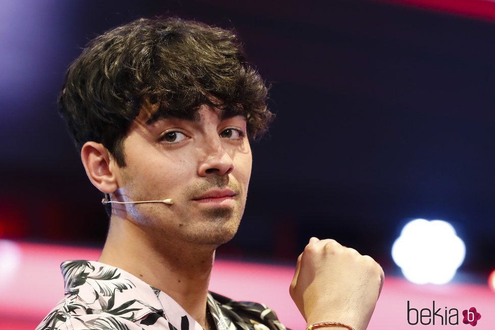 Joe Jonas durante su paso por 'El Hormiguero' tras la vuelta de los Jonas Brothers