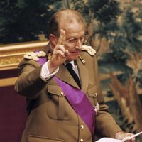 El Rey Alberto de Bélgica haciendo el juramento durante su proclamación