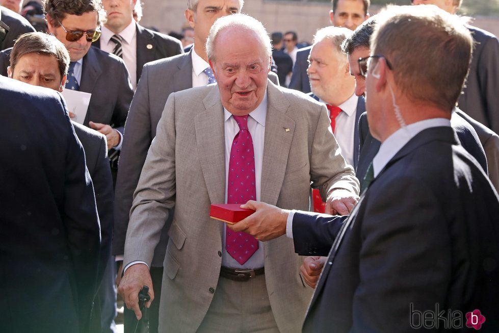 El Rey Juan Carlos, en los toros antes de su despedida de los actos oficiales