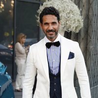 Óscar Higares llegando a la Gala Solidaria contra el Cáncer de Elle