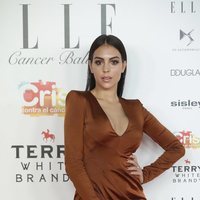 Georgina Rodríguez en la Gala contra el cáncer de Elle