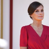 La Reina Letizia en el desfile del Día de las Fuerzas Armadas