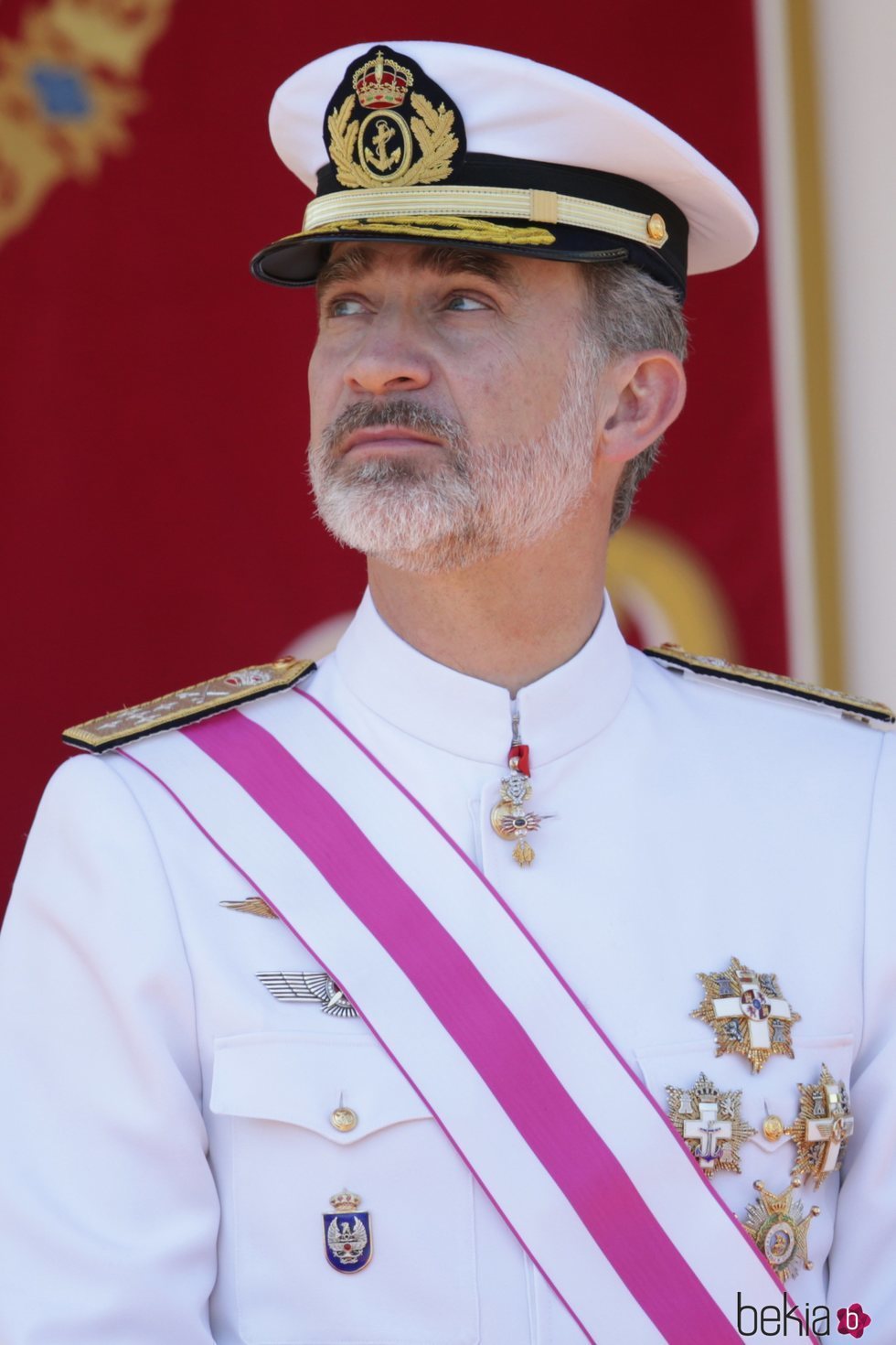 El Rey Felipe en el desfile del Día de las Fuerzas Armadas