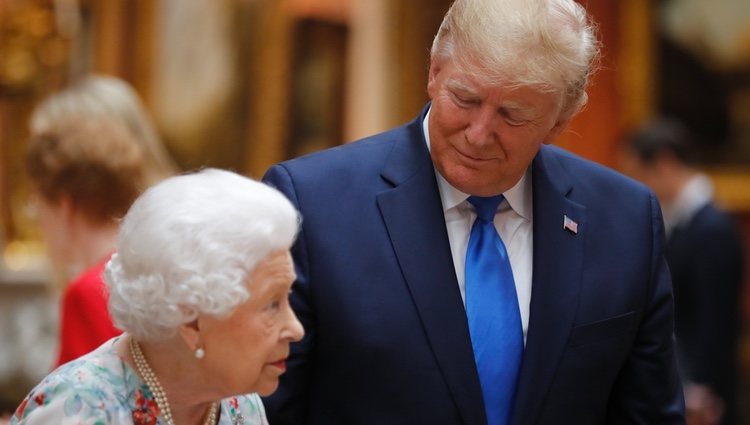 La Reina Isabel II enseña a Donald Trump la Royal Collection en su Viaje de Estado a Reino Unido