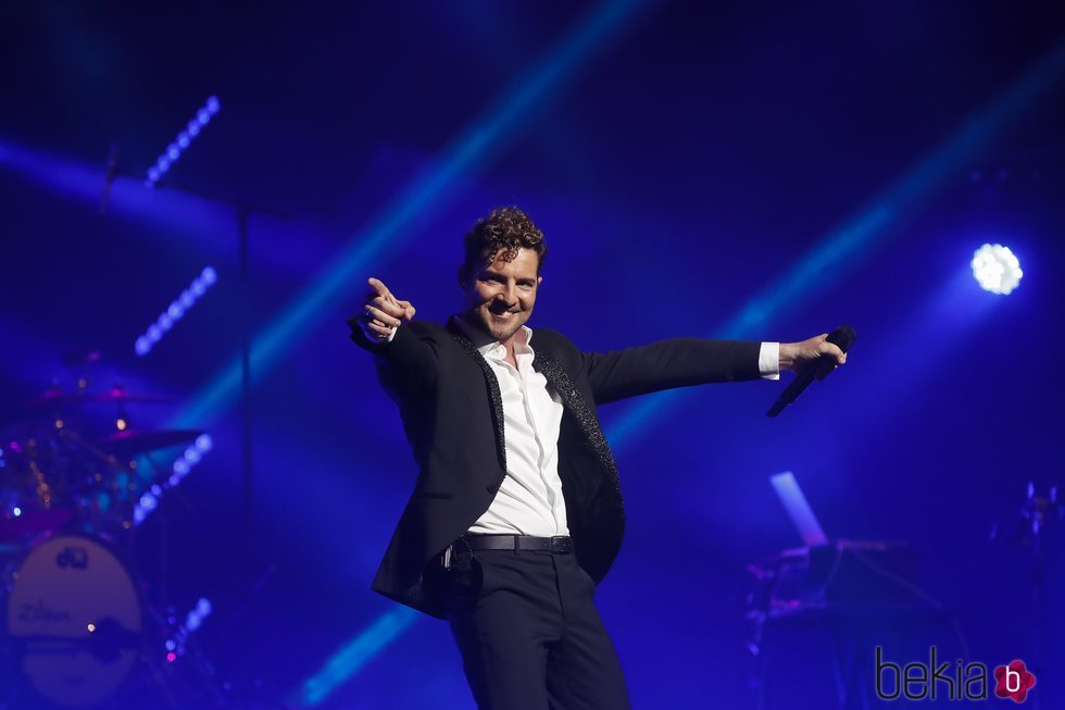 David Bisbal celebrando su 40 cumpleaños con un concierto en el Teatro Real