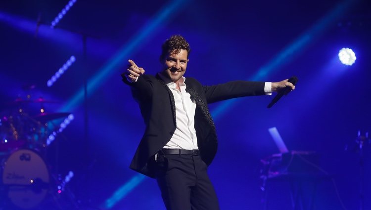 David Bisbal celebrando su 40 cumpleaños con un concierto en el Teatro Real