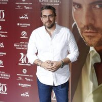 Màxim Huerta en el concierto por el 40 cumpleaños de David Bisbal