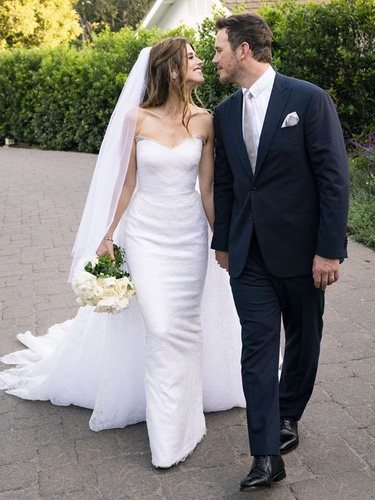 Chris Pratt y Katherine Schwarzenegger recién casados