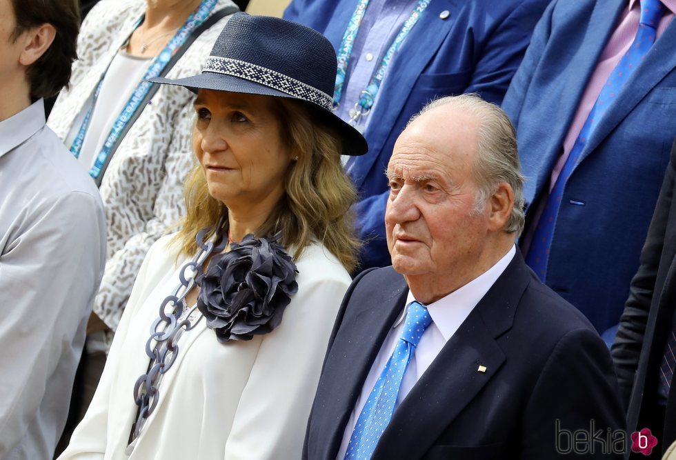 El Rey Juan Carlos asiste a la final de Roland Garros 2019