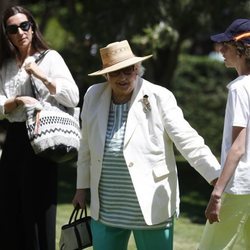 La Infanta Pilar acude junto a Bárbara Cano y uno de sus nietos al 'Family Day 2019'