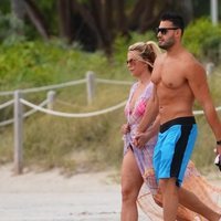 Britney Spears y Sam Asghari de vacaciones en la playa de Miami