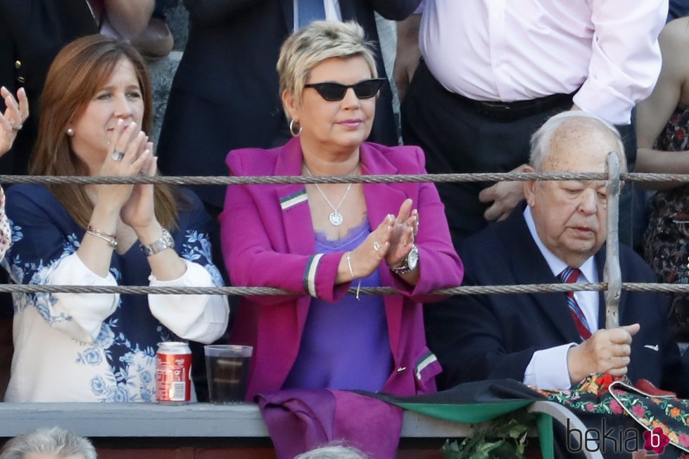 Terelu Campos en la corrida de la beneficiencia en la Plaza de Toros de las Ventas