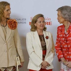 La Reina Sofía y la Infanta Elena en los Premios Fundación Mapfre 2019