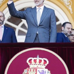 El Rey Felipe VI en la corrida de la beneficencia 2019