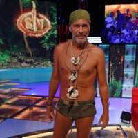 Carlos Lozano en la octava gala de 'Supervivientes 2019' a su vuelta a España