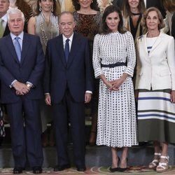 La Reina Letizia y el Duque de Alba en La Zarzuela