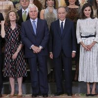 La Reina Letizia y el Duque de Alba en La Zarzuela