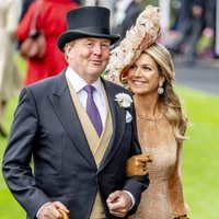 Máxima y Guillermo de Holanda en las carreras de Ascot 2019