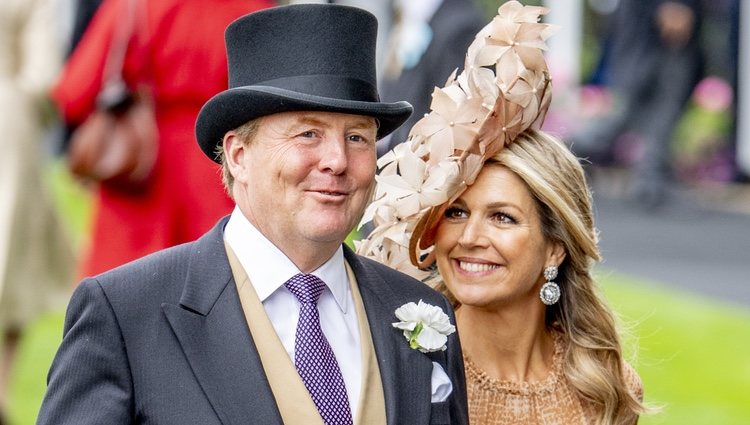 Máxima y Guillermo de Holanda en las carreras de Ascot 2019