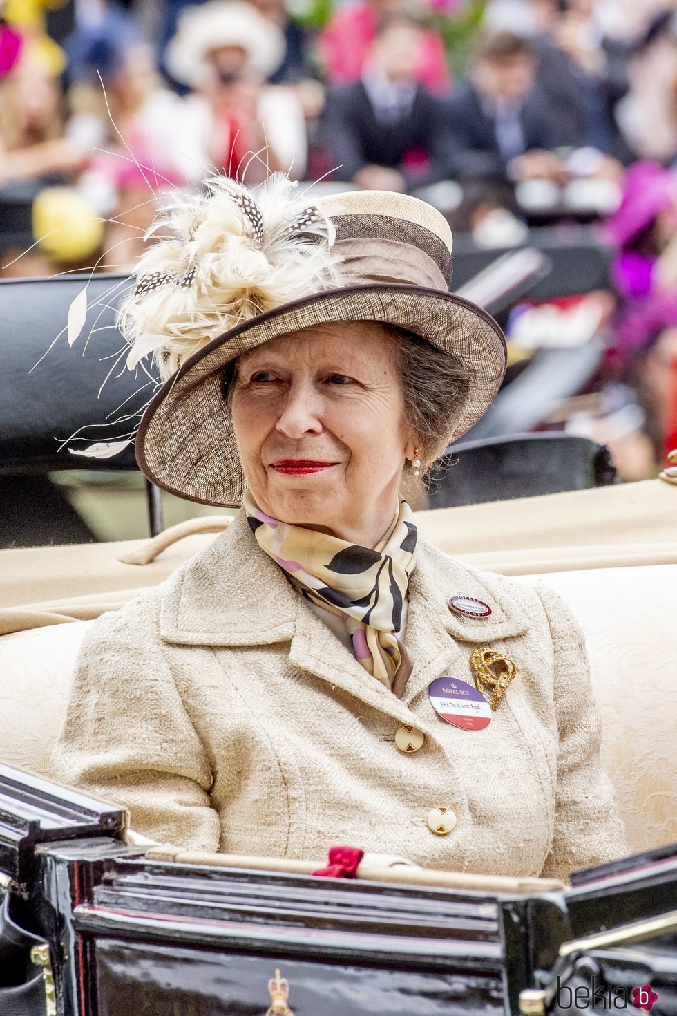 La Princesa Ana en Ascot 2019