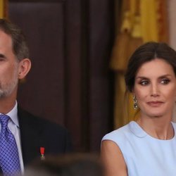 Los Reyes Felipe y Letizia en el quinto aniversario de reinado de Felipe VI