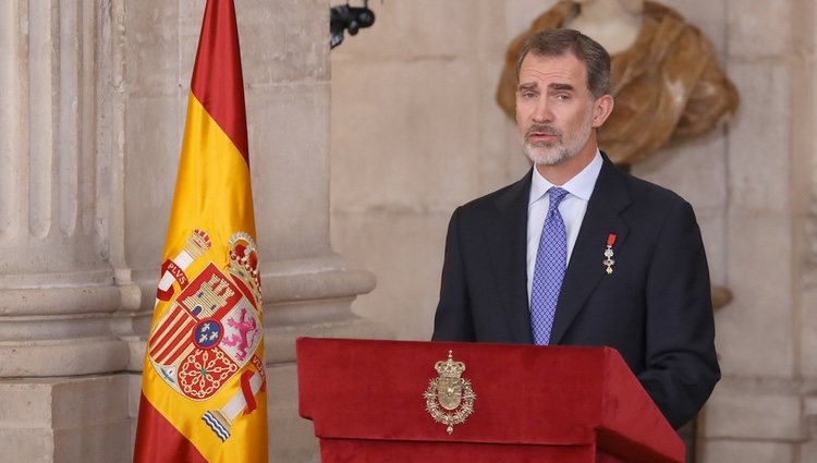 El Rey Felipe en su quinto aniversario de reinado