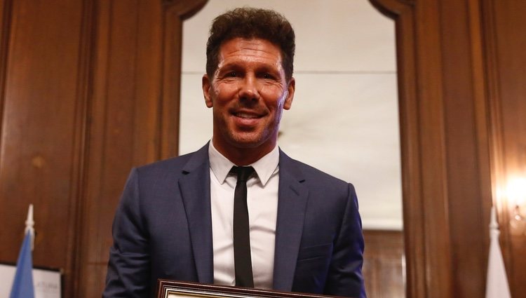 Diego Simeone, reconocido como Personalidad destacada de la Ciudad de Buenos Aires