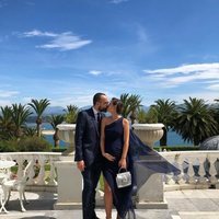 Laura Escanes y Risto Mejide antes de la boda de María Pombo