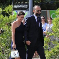 Laura Escanes y Risto Mejide en la boda de María Pombo y Pablo Castellano