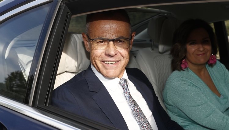 Jordi González en la boda de Belén Esteban y Miguel Marcos