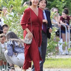 Marta Pombo en la boda de María Pombo y Pablo Castellanos