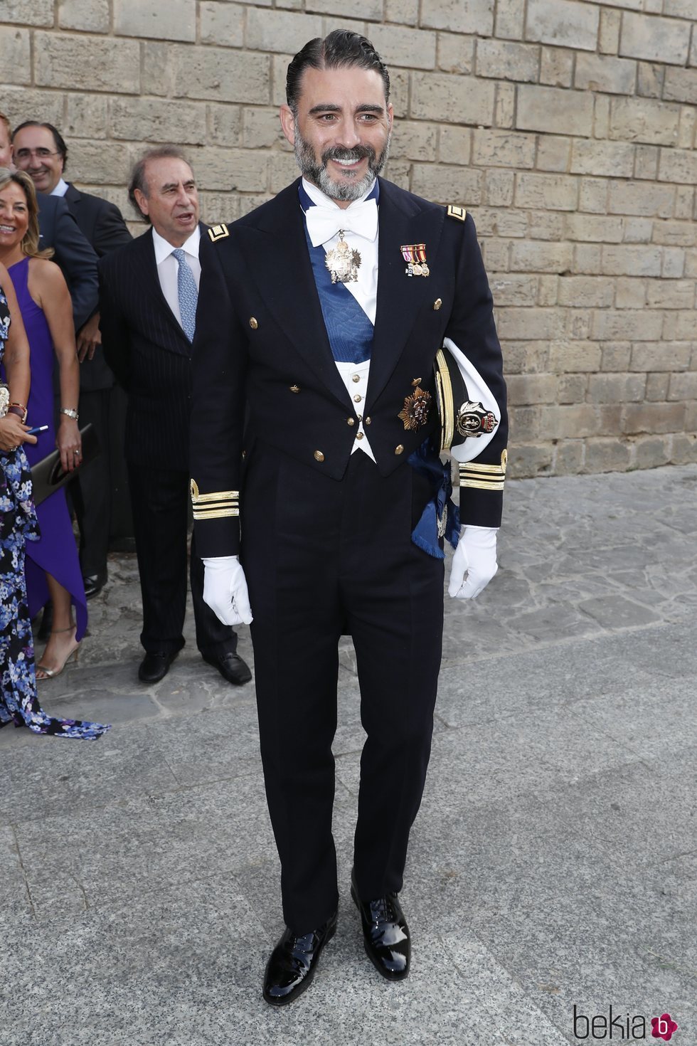 Matías Urrea antes de su boda con Ainhoa Arteta