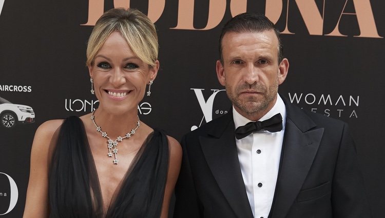 Luján Argüelles con su marido en la 14ª edición de los premios Yo Dona Internacional