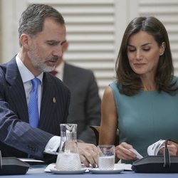 Los Reyes Felipe y Letizia presiden la reuniÃ³n anual de la FundaciÃ³n Princesa de Asturias