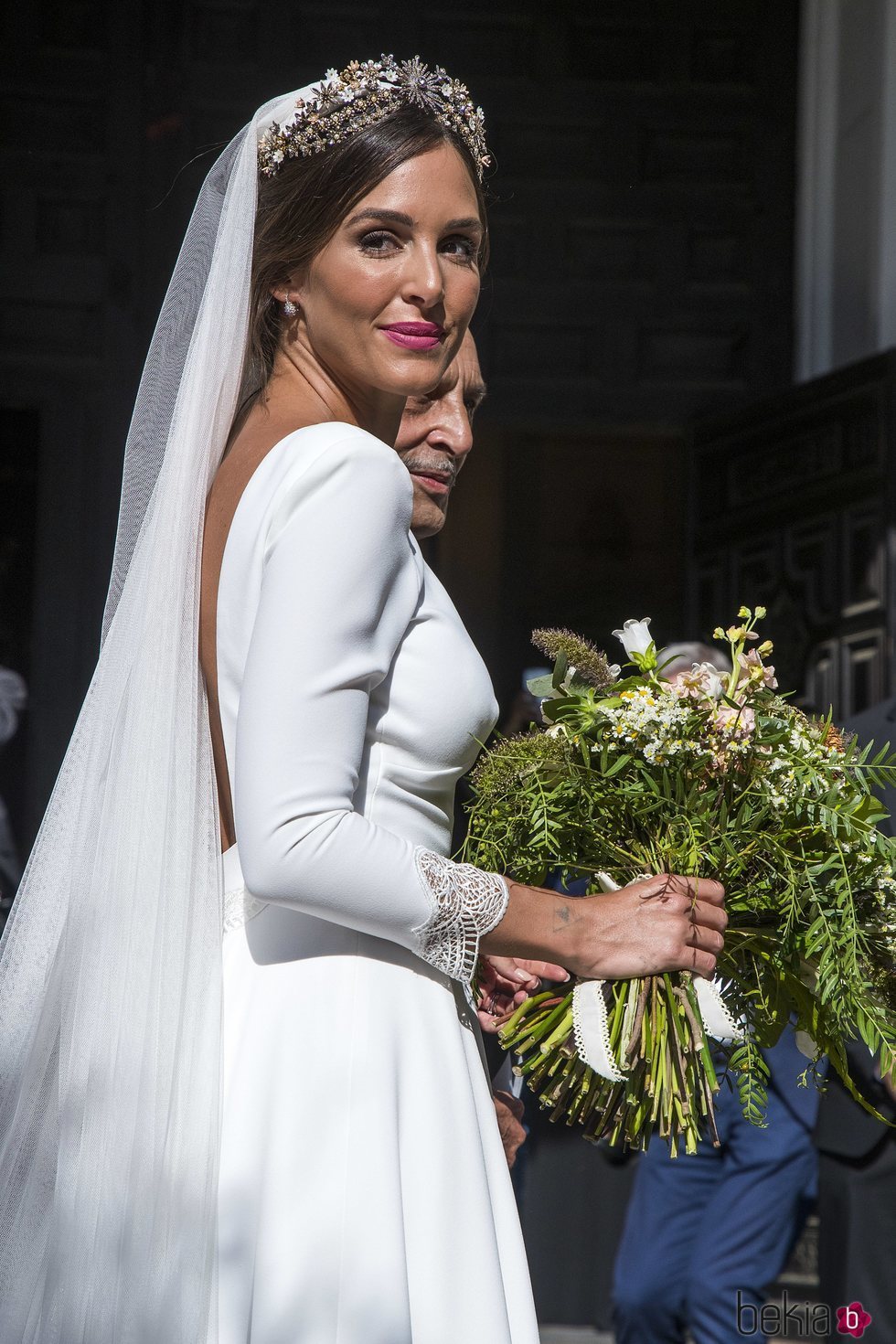 Rocío Osorno vestida de novia