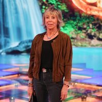 Marta Roca posando en el plató de 'Supervivientes 2019'