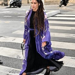 Lisa Bonet en la boda de Zoë Kravitz y Karl Glusman