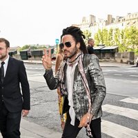 Lenny Kravitz en la boda de Zoë Kravitz y Karl Glusman