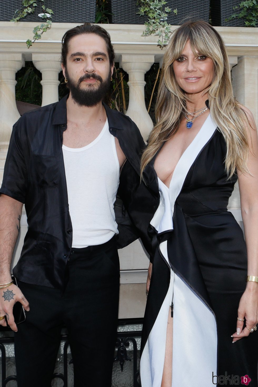 Heidi Klum y Tom Kaulitz en la Semana de la Moda Alta Costura otoño/invierno de París 2019