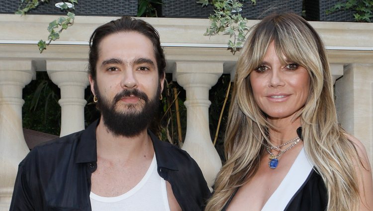 Heidi Klum y Tom Kaulitz en la Semana de la Moda Alta Costura otoño/invierno de París 2019