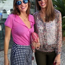 Lourdes Montes y Eva González en la corrida Goyesca de Ronda en 2016