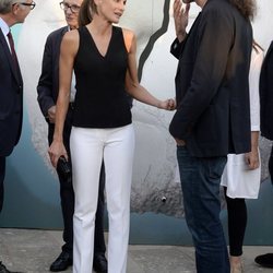 La Reina Letizia y Fernando LeÃ³n de Aranoa en la inauguraciÃ³n del AtlÃ ntida Film Fest