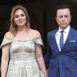 José Ortega Cano y Ana María Aldón en la boda de Dámaso González y Miriam Lanza