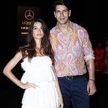 Diego Matamoros y Estela Grande en el desfile de Custo Barcelona en la MBFWMadrid 2019