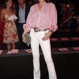 Nuria González en el desfile de Ágatha Ruiz de la Prada en la MBFWMadrid 2019