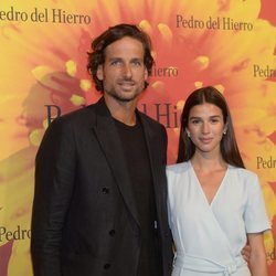 Feliciano López y Sandra Gago en la MBFWMadrid julio 2019