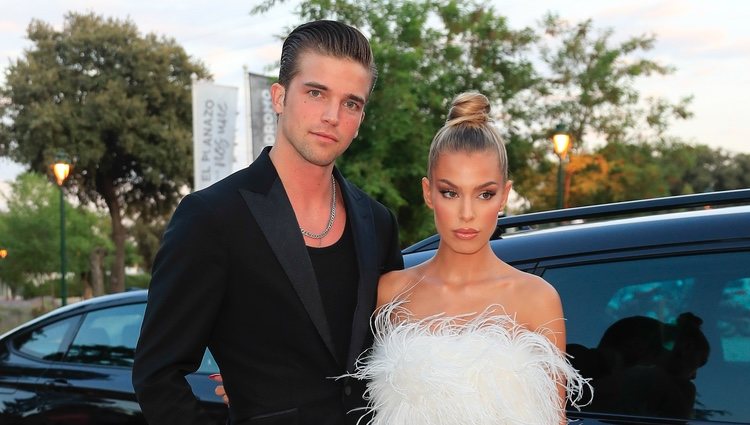 River Viiperi y Jessica Goicoechea en el 25 aniversario de GQ