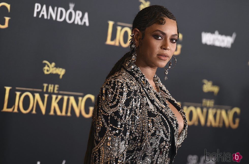 Beyoncé en la premiere de 'El Rey León'