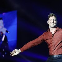 David Bisbal en el concierto de 'La Voz'