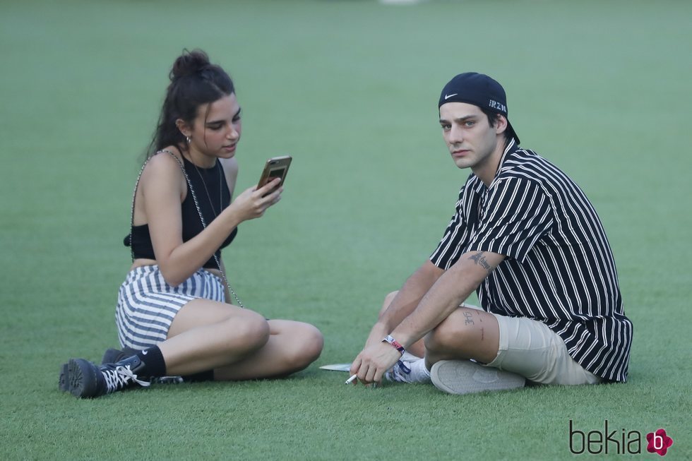 Joel Bosqued y su novia en el Festival Mad Cool 2019